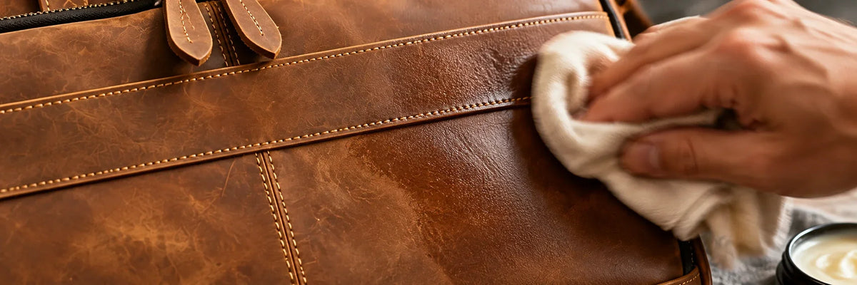 Comment entretenir un porte-document en cuir véritable ? Image